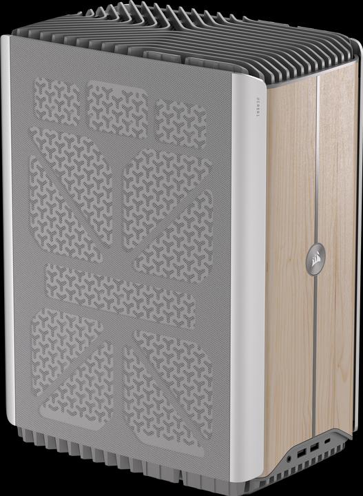 Image du produit Corsair ONE i500 PC Wood Dark (14700/4070 Super/32GB D5/1TBM.2) (PE) (32 Go, 1000 Go, GeForce RTX 4070 Super)