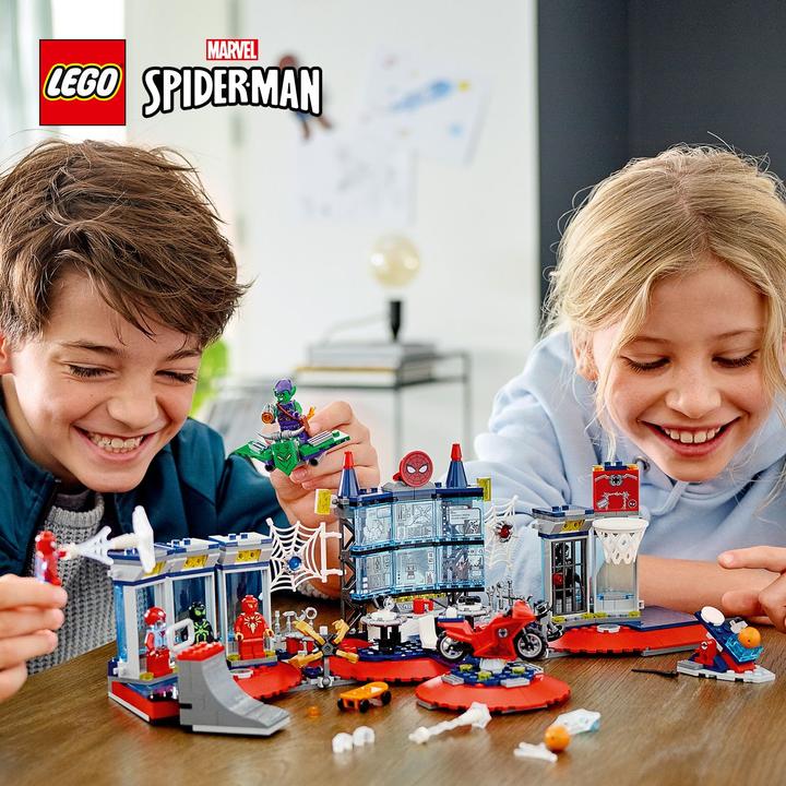 Produktbild LEGO Angriff auf Spider-Mans Versteck (76175, LEGO Marvel)
