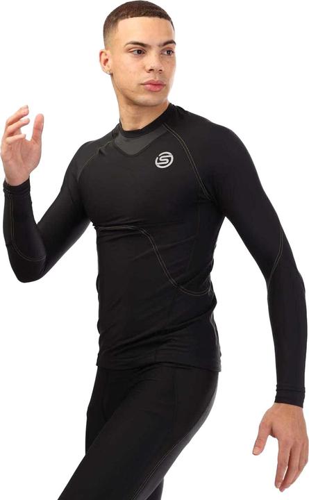 Actual product image Skins Mens Series-3 Long-Sleeved Base Layer Top (XXL)