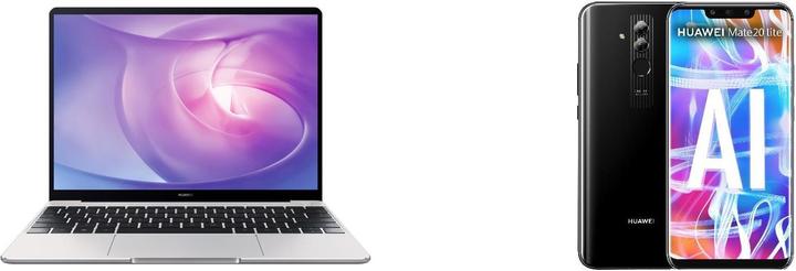 Huawei Matebook 13 Silver inkl. Mate 20 Lite