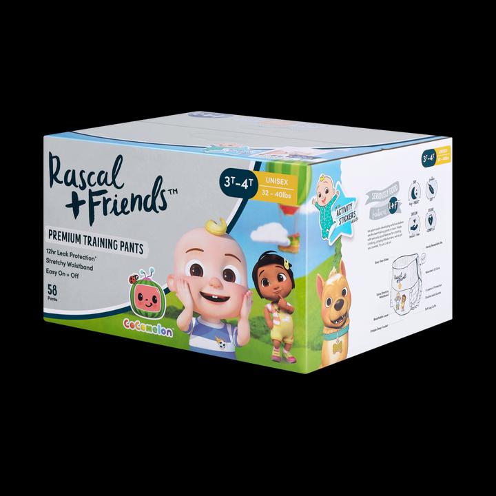 Image du produit Rascal+Friends RASCAL + FRIENDS Pants 5 size, 58pcs, 13-18 kg, 93594 (Taille 5, Pack, 58 pièce(s))