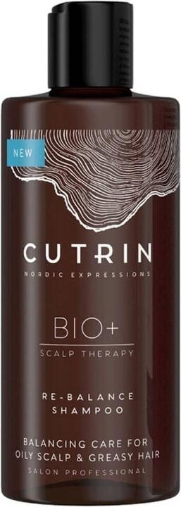 Produktbild Cutrin BIO+ Re-Balance Shampoo 250 ml (250 ml, Flüssiges Shampoo)