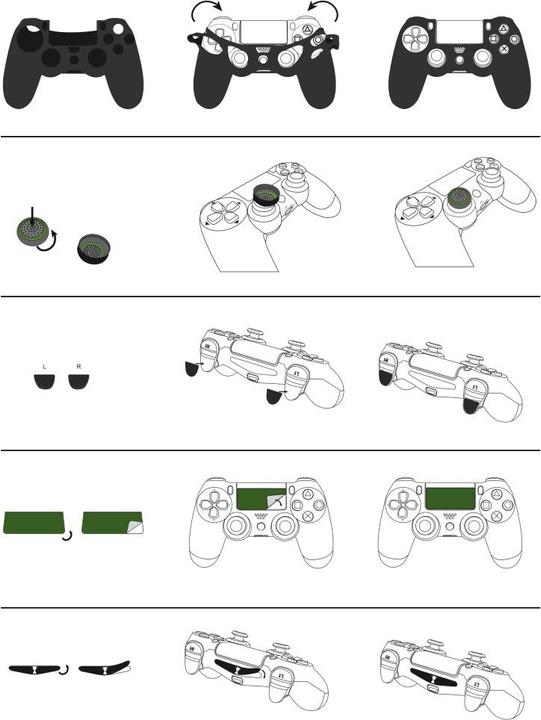 Immagine prodotto Hama Pacchetto accessori 7in1 Calcio (PS4)