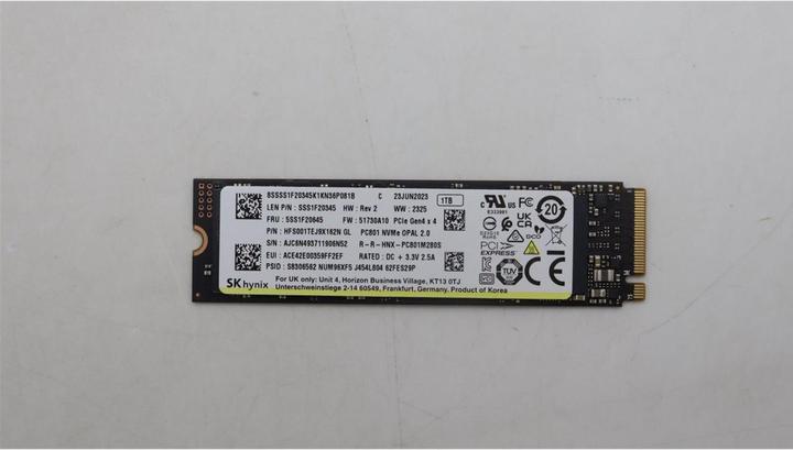Produktbild Lenovo Ssd asm (1000 GB, M.2 2280)
