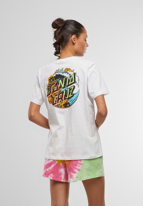 Actual product image Santa Cruz Wave Dot Splice T-Shirt (XS)