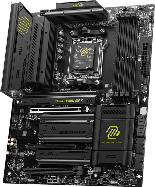 Produktbild MSI MAG B850 Tomahawk Max WIFI (AM5, AMD B850, ATX)