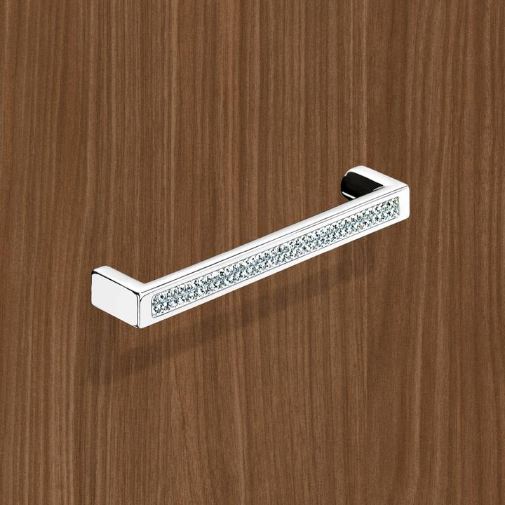 Produktbild Hettich Griff Saturnia verchromt glanz 128 mm