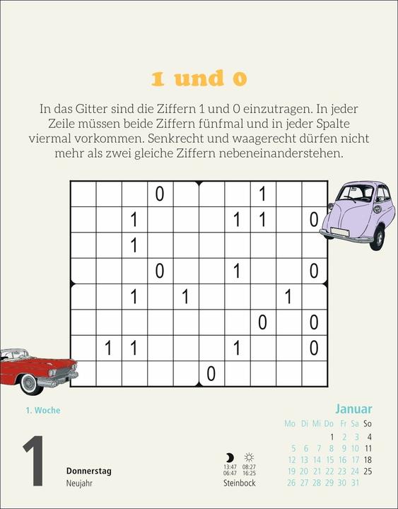Produktbild Stefan Heine Rentnerrätsel Tagesabreisskalender 2026 (Harter Einband, Deutsch)