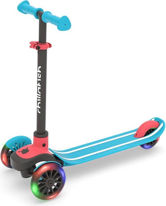 Actual product image Chillafish Scotti GLOW 3-wheel scooter with brake and LED lights