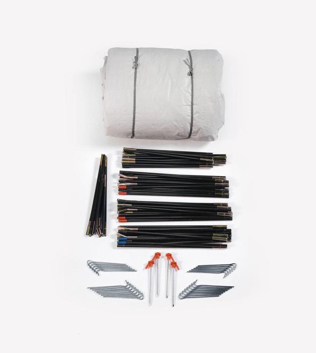 Immagine prodotto Quechua Familienzelt Stangenaufbau - Arpenaz 6.3 F&B 6 Personen 3 Kabinen (Tenda, 25.75 kg, 6 persone)