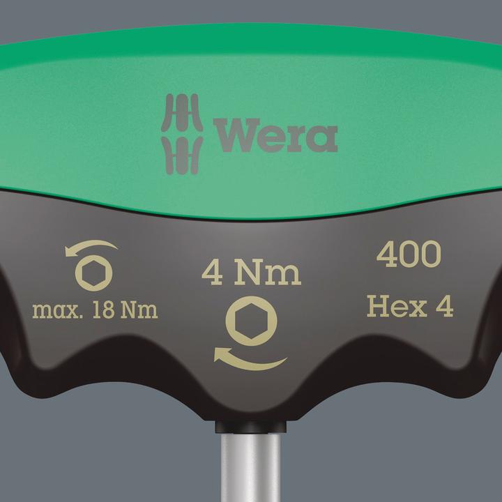 Image du produit Wera 400 Hex 4,0/4,0 Nm (3/8", 4 Nm, 4 Nm)