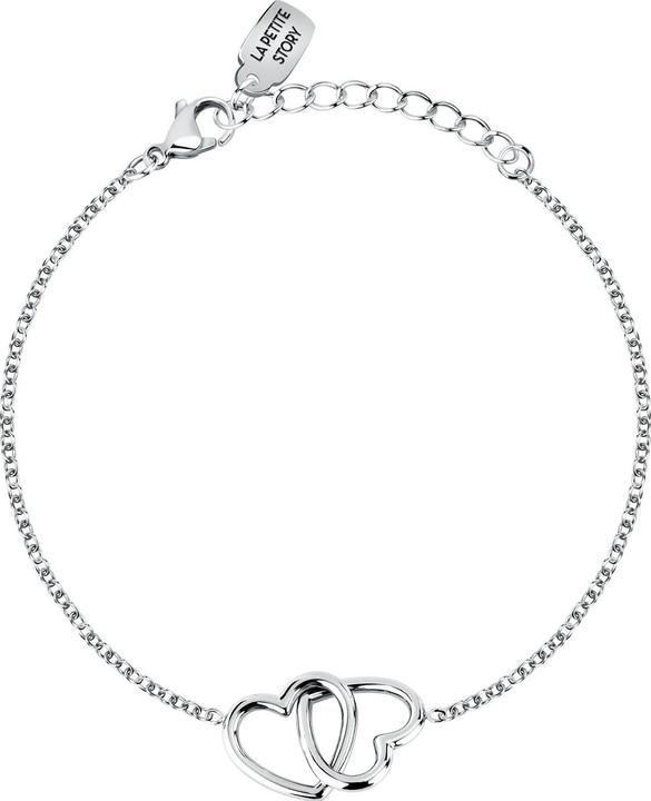 La Petite Story Brancciali Heart Armband (19 cm, Edelstahl)