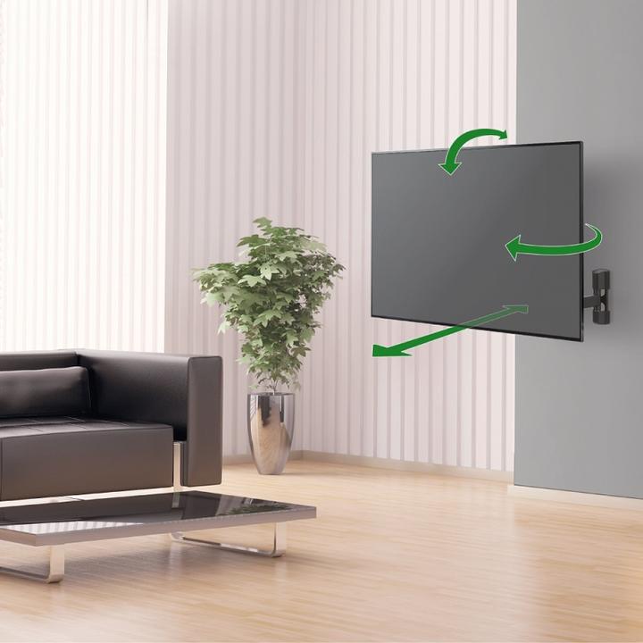 Produktbild Barkan Wandhalterung BM331 Schwarz (Wand, 65", 40 kg)