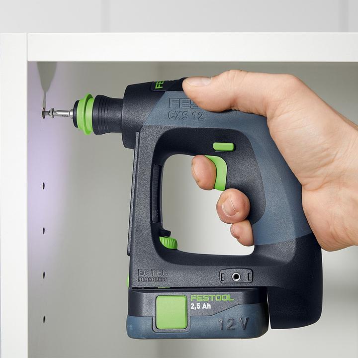 Actual product image Festool CXS 12 2.5 set (Rechargeable battery operated)