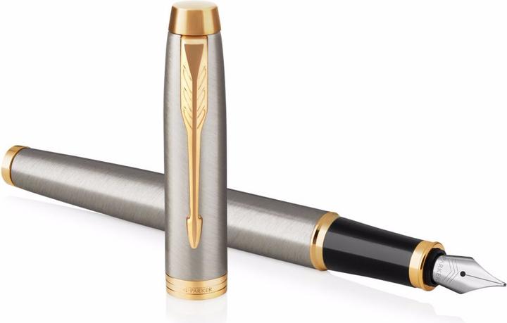 Actual product image Parker Pen IM Brushed Metal G.C. (Silver, 1 x)