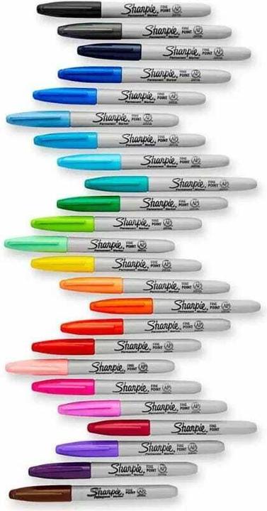 Immagine prodotto Sharpie Feiner Permanentmarker (Nero, 1 mm, 1 x)