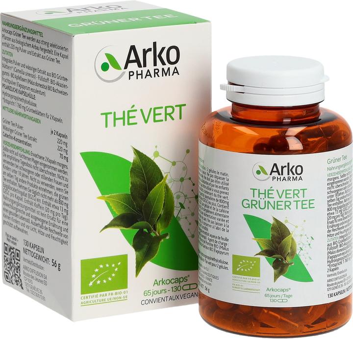 Produktbild Arkopharma Grüntee (130 Stück, Kapseln, 102 g)