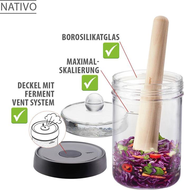 Immagine prodotto GEFU Vaso di fermentazione Nativo (1 pz., 1 l)
