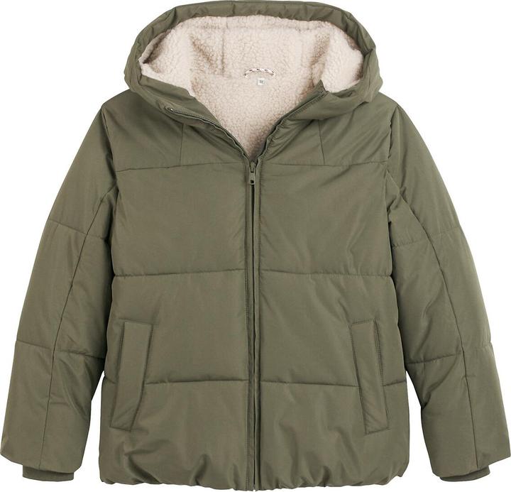 Produktbild La Redoute Collections Warme Kapuzensteppjacke mit Teddyfutter