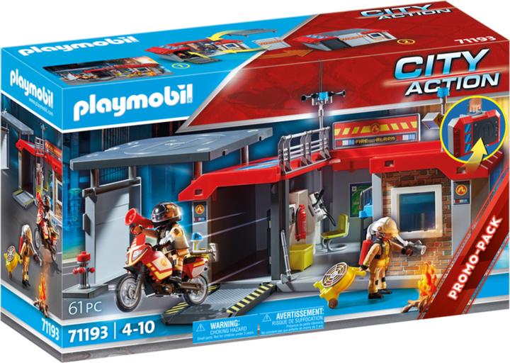 Produktbild Playmobil Mitnehm-Feuerwehrstation (71193, Playmobil City Action)