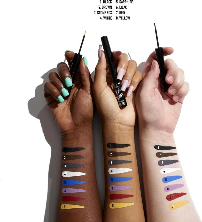 Actual product image NYX Professional Make-Up Epic Wear (08 Yellow)