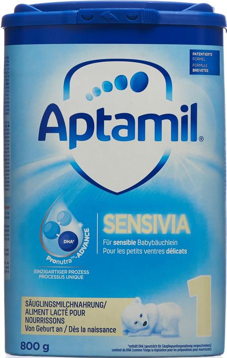 Immagine prodotto Aptamil Sensivia 1 (800 g, dalla nascita)