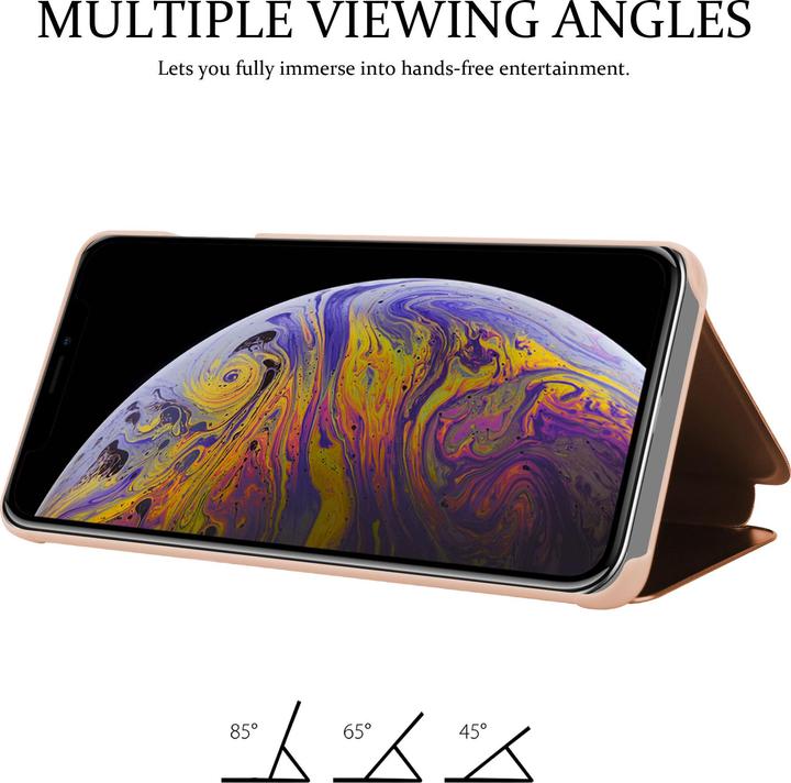 Image du produit Cadorabo Book Smart View Couverture miroir (Apple iPhone XS Max)