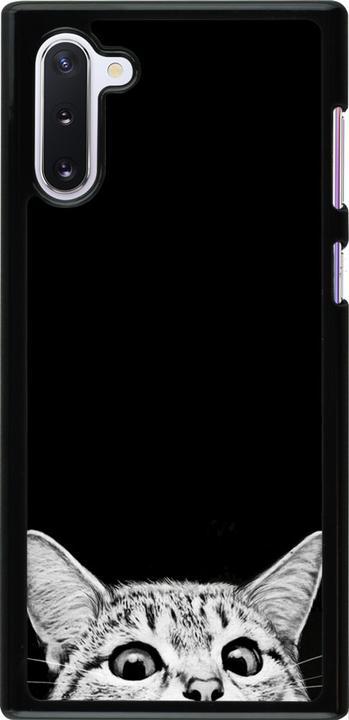 Actual product image PhoneLook Cover Cat Looking Up Black (Samsung Galaxy Note 10)