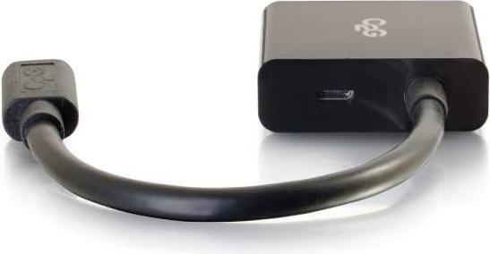 Image du produit C2G Mini adaptateur HDMI vers VGA Dongle convertisseur (0.20 m, HDMI)