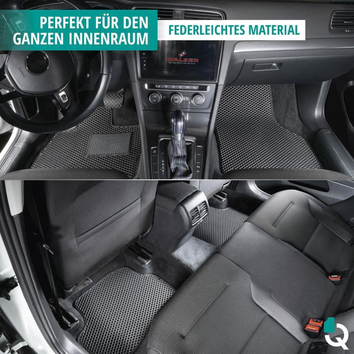 Immagine prodotto Walser Tappetino per auto Qlean (2 tappetini anteriori + 2 tappetini posteriori)