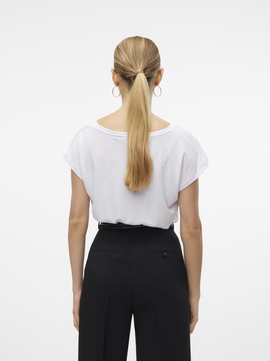 Immagine prodotto Vero Moda Top con scollo a V e maniche corte (M)