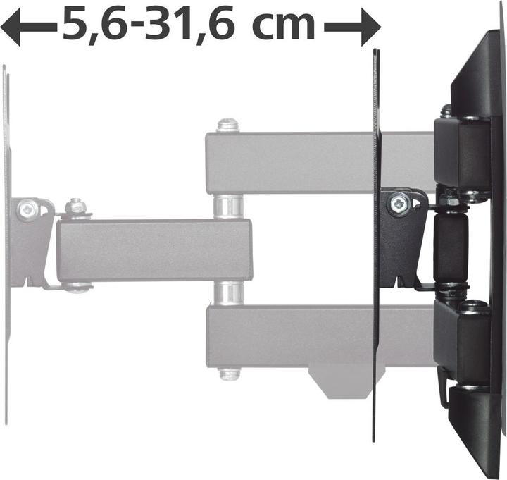 Produktbild Hama TV-Wandhalterung (Wand, 48", 20 kg)