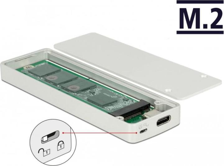 Immagine prodotto Delock Contenitore da M.2 SATA a USB.3.1 (M.2, M.2 2260)