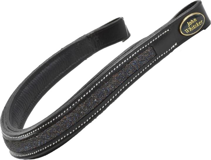 Actual product image Leather Micro Beads Horse Browband