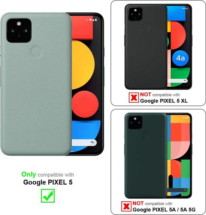 Image du produit Cadorabo Coque pour Google PIXEL 5 universel avec Clip (Google Pixel 5)