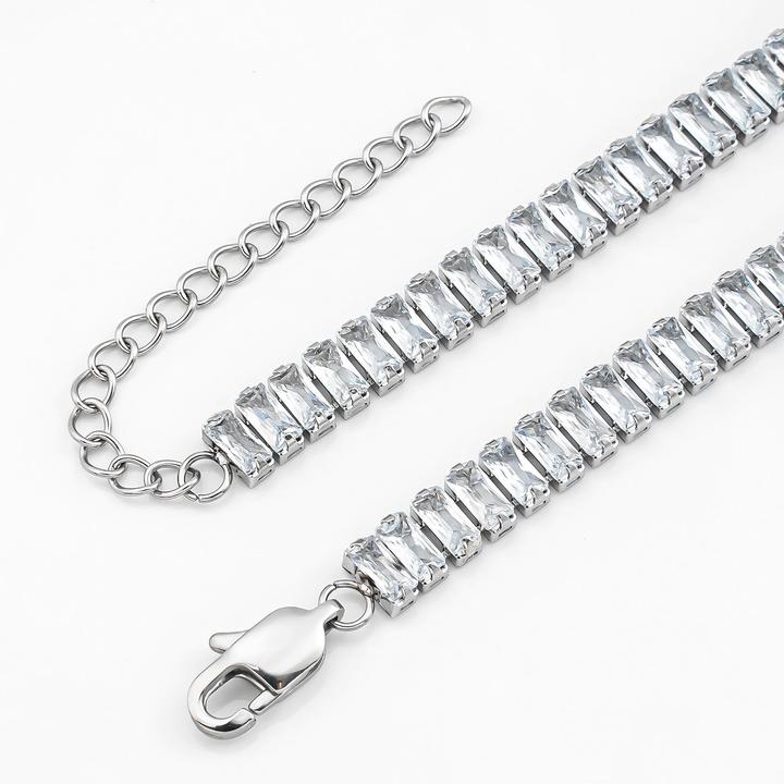 Immagine prodotto Sensora Jewelry Collana Baguette (Acciaio inossidabile)