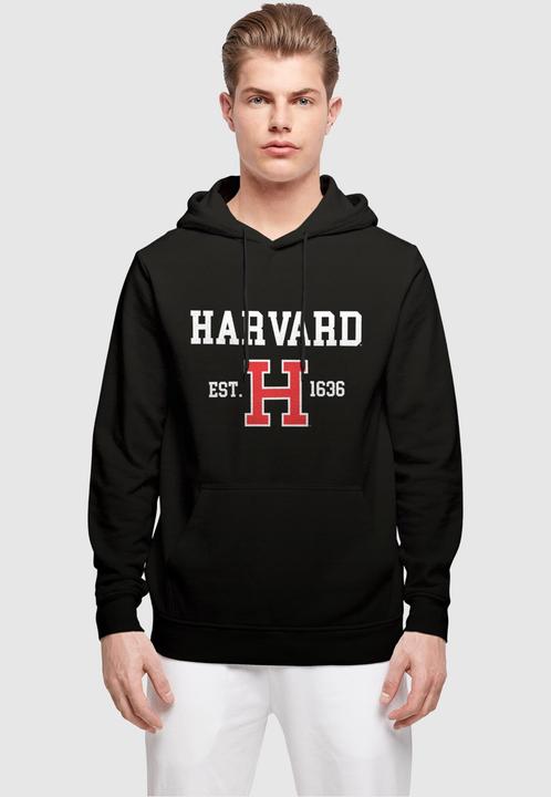 Immagine prodotto Merchcode Università di Harvard - Felpa con cappuccio Basic Est 1636 - 136679 (XXL)