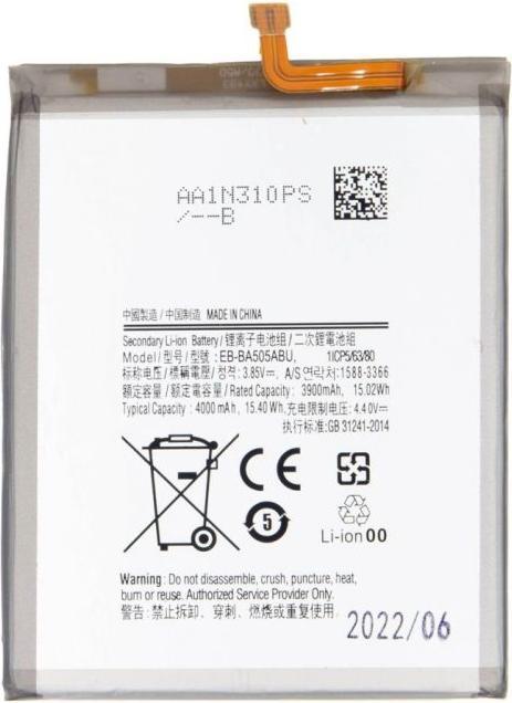 Immagine prodotto Samsung Batteria A50 EB-BA505ABU Li-Ion (OEM)