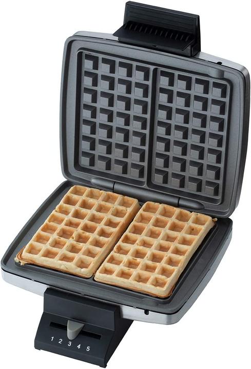 Produktbild Cloer 1445 Brüsseler Waffeleisen Edelstahl Single