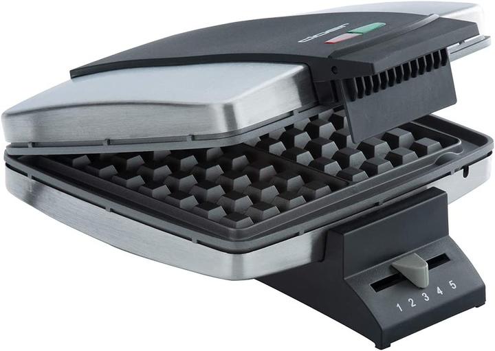 Produktbild Cloer 1445 Brüsseler Waffeleisen Edelstahl Single