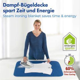 Produktbild Wenko Maximex Dampf-Bügeldecke, Bügelunterlage mit 5-Lagen Komfort-Polsterung mit Aluminiumschicht für kni