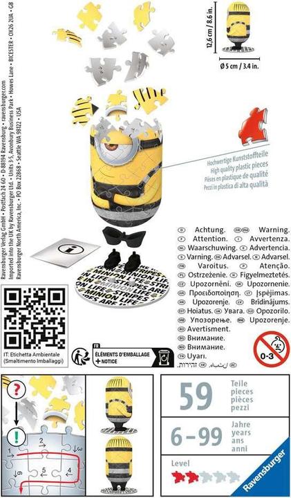 Produktbild Ravensburger Minion - Prisoner (54 Teile)