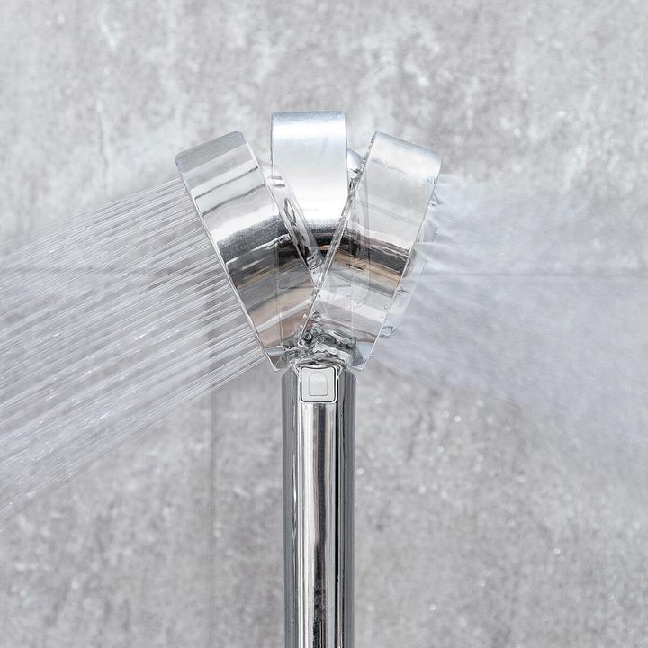 Produktbild InnovaGoods Doppel-Dusch-Brause mit 3-in-1-Spender Xawara (2 Strahlarten)