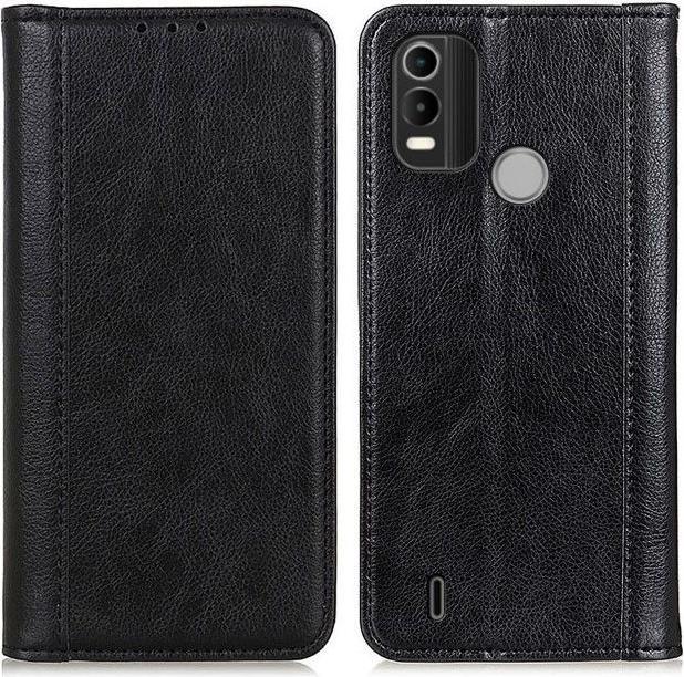 Produktbild MU Classic Litchi Leder Bookcover Series (Nokia C21 Plus)