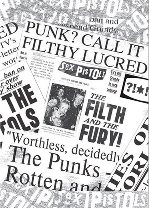 Actual product image Sex Pistols Newspaper Postcard