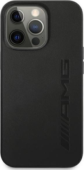 Produktbild Mercedes AMG Petronas F1 Team AMG AMHCP13XDOLBK iPhone 13 Pro Max 6,7" juoda/juodas hardcase Leather Hot Stam