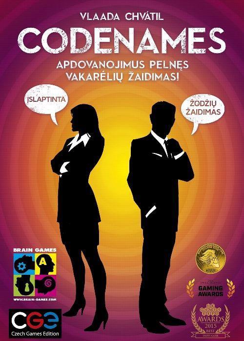 Actual product image Brain Games Codenames | LT (Lithuanian)