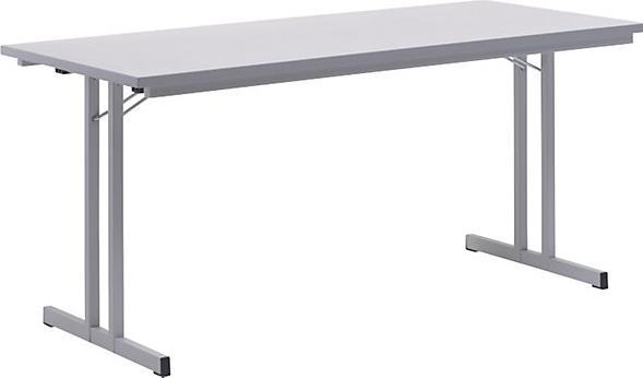 kaiserkraft Klapptisch, mit extrastarker Platte (160 x 80 x 72 cm)
