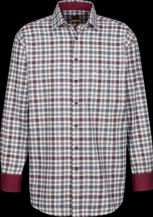 Produktbild Kauf Verona Kent modern fit Langarm mit Kontrast in Leichtflanell (L)