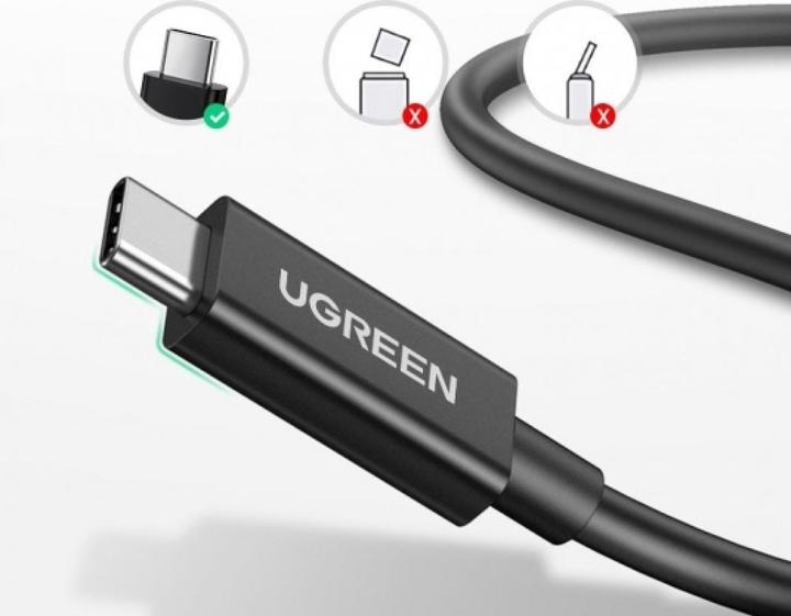Image du produit Ugreen Câble Thunderbolt 3 USB-C (0.50 m, USB 3.1, 100 W)